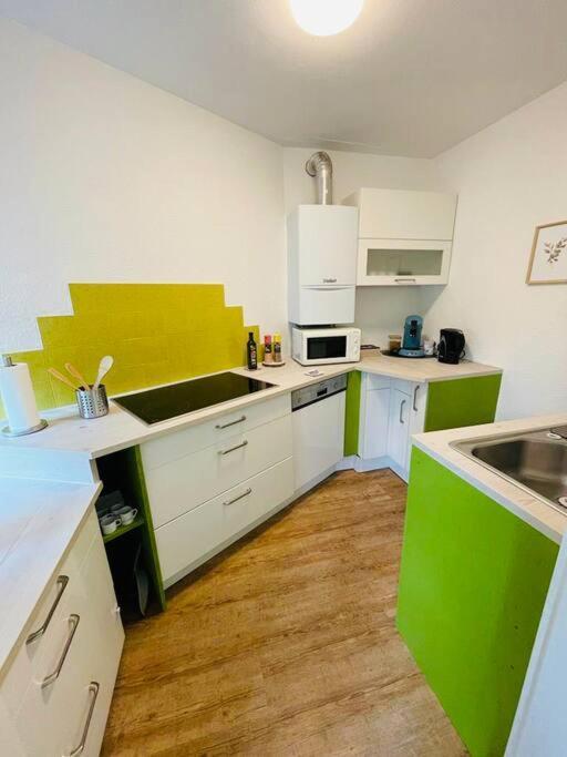 Schickes Messe Appartement Mitten In Essen Exterior foto